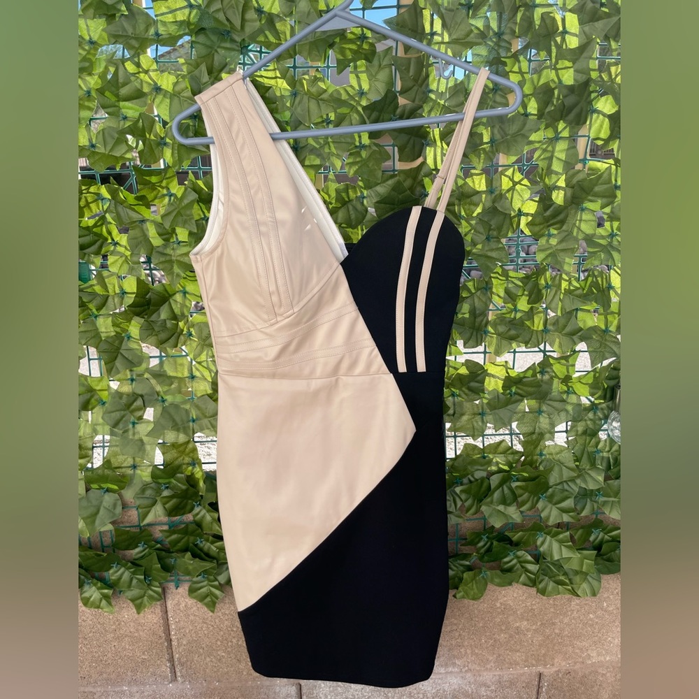 Entry Two tone dress